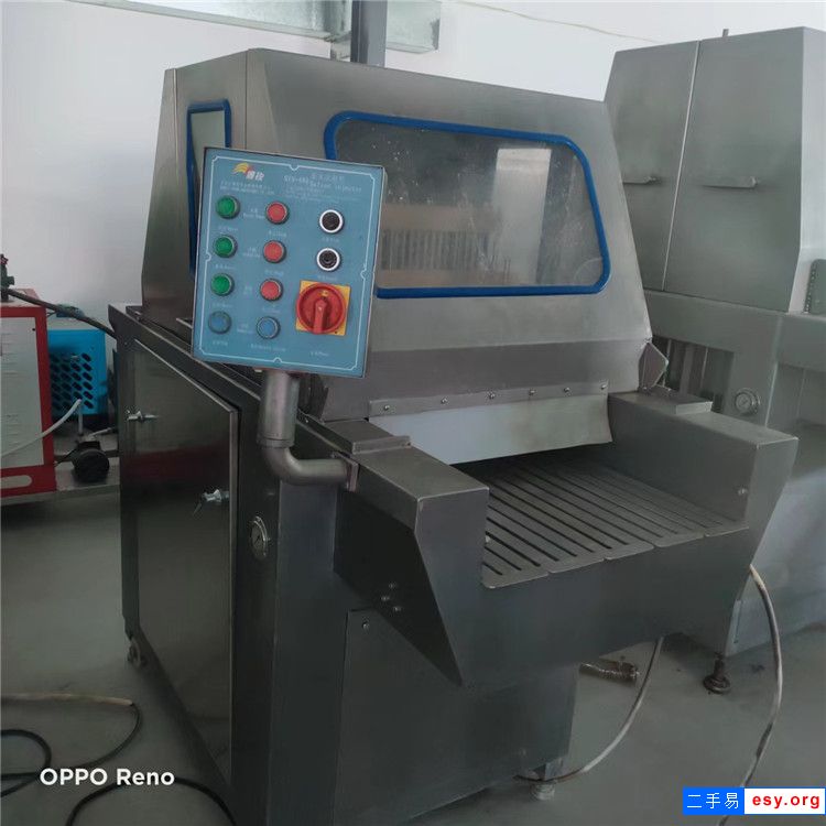 轉(zhuǎn)讓二手雞肉鹽水注射機牛肉全自動連續(xù)式80針注水入味腌制設(shè)備不銹鋼材質(zhì)