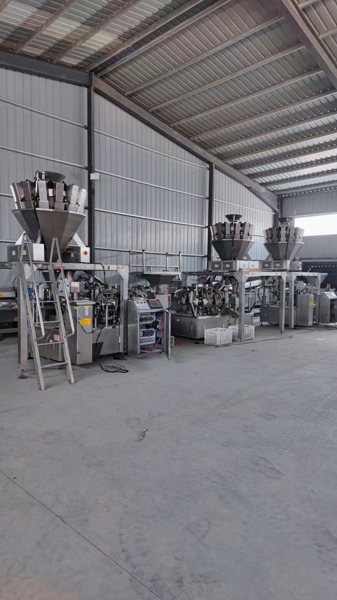出售二手稱重給袋包裝機(jī) 520型拉伸膜包裝機(jī) 食品真空包裝機(jī)設(shè)備