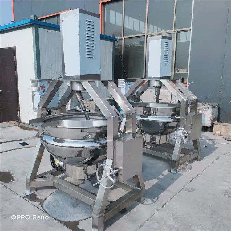 出售4臺(tái)茂新850升電磁全自動(dòng)炒鍋 300/400不銹鋼半自動(dòng)行星炒鍋