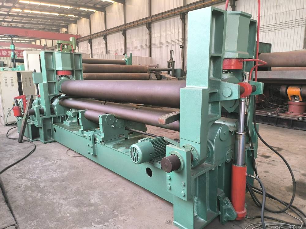 3米寬數(shù)控卷板機 plc液壓卷筒機 12mm厚卷圓機