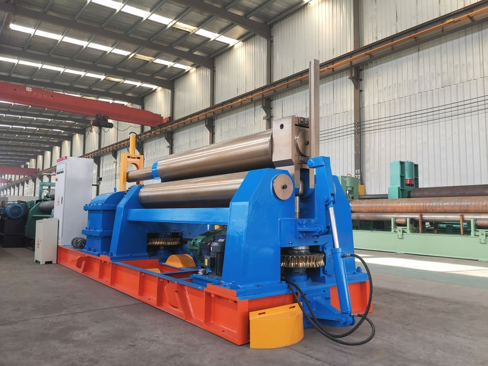35x2500機(jī)械全自動(dòng)卷板機(jī) 液壓三輥卷圓機(jī)