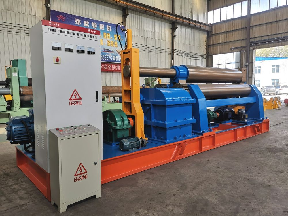35x2500機(jī)械全自動(dòng)卷板機(jī) 液壓三輥卷圓機(jī)