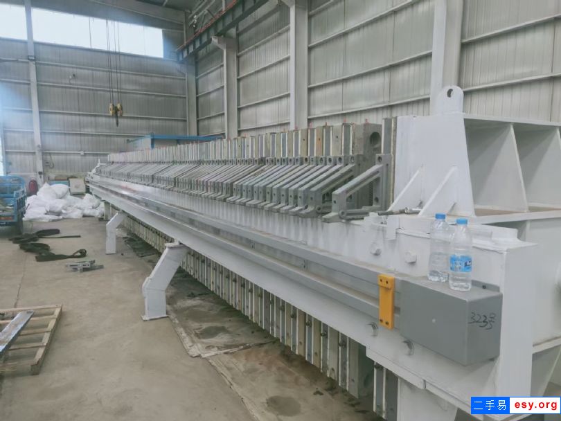 轉讓9成新二手500平方景津隔膜壓濾機 6臺