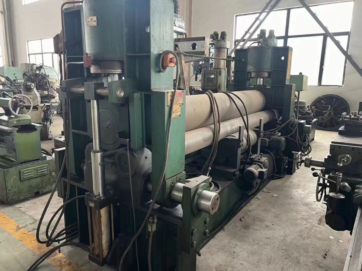 二手出售22X2500液壓上輥卷板機