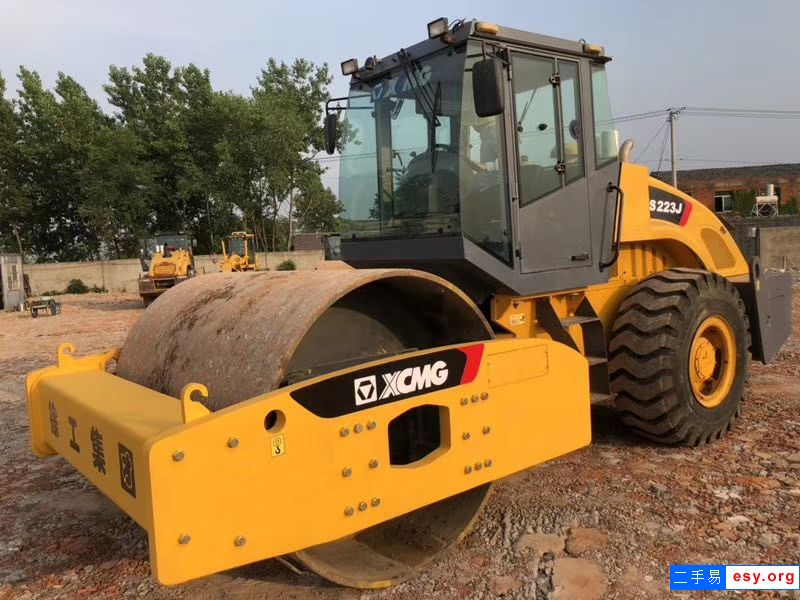 五家渠 二手鐵三輪壓路機