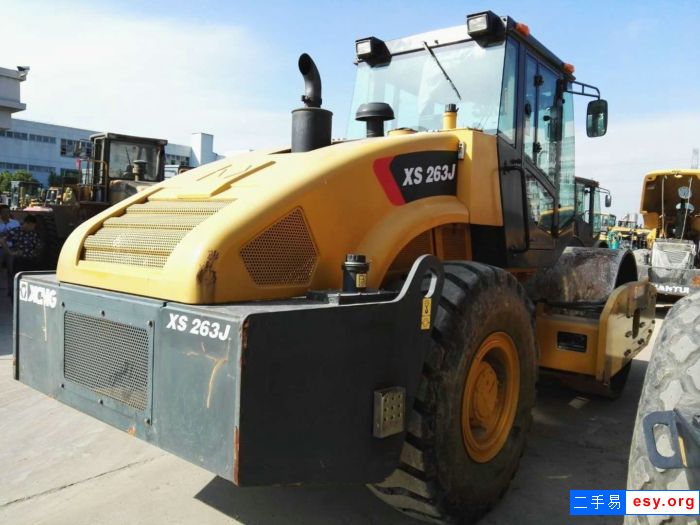 濮陽二手26噸膠輪壓路機