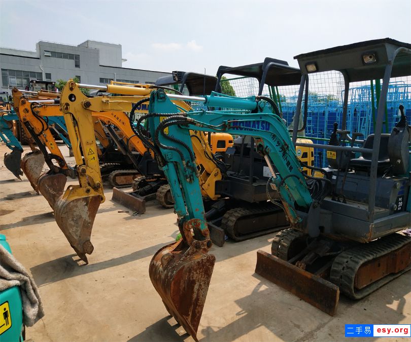 定西二手玉柴挖掘機(jī) 15-18-20挖掘機(jī)