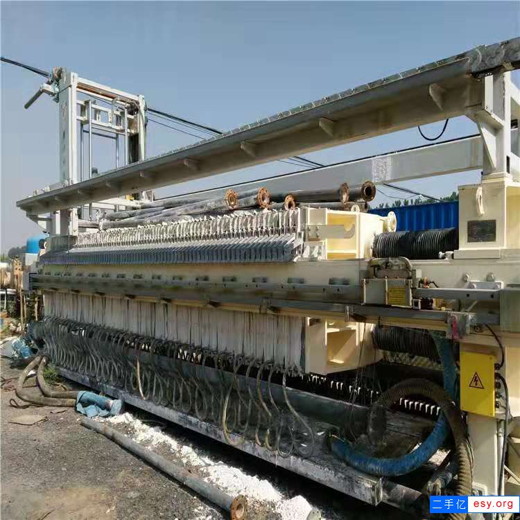 二手壓濾機,100-600平方板框壓濾機,廂式壓濾機,隔膜壓濾機出售