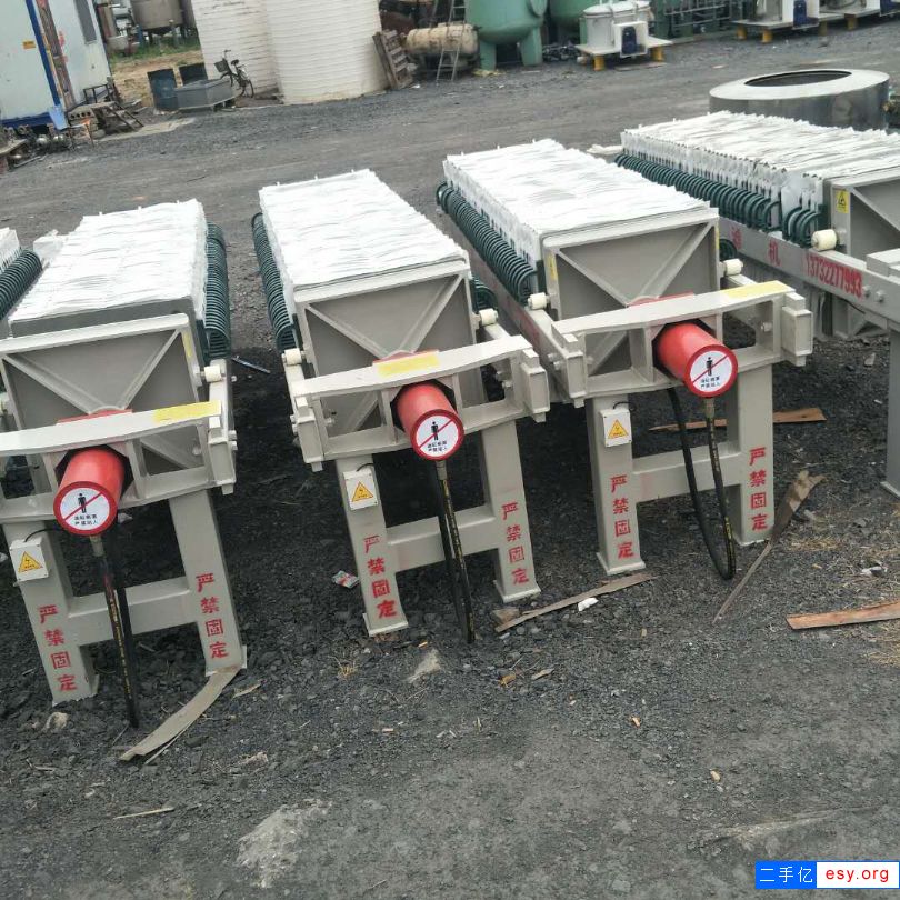二手壓濾機,100-600平方板框壓濾機,廂式壓濾機,隔膜壓濾機出售