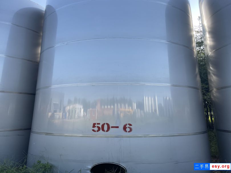 出售二手不銹鋼儲(chǔ)罐50立方化工食品不銹鋼儲(chǔ)罐