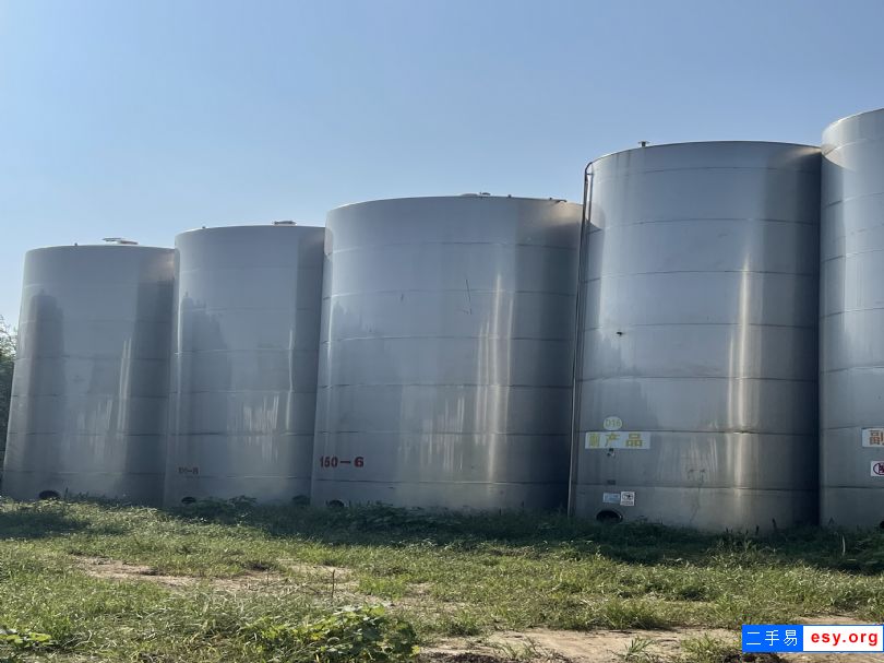 出售二手食品級304不銹鋼發(fā)酵儲罐