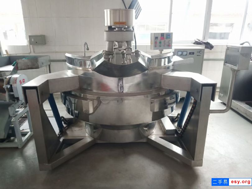 出售二手650升電磁加熱形星炒鍋 二手多爪電磁加熱炒鍋