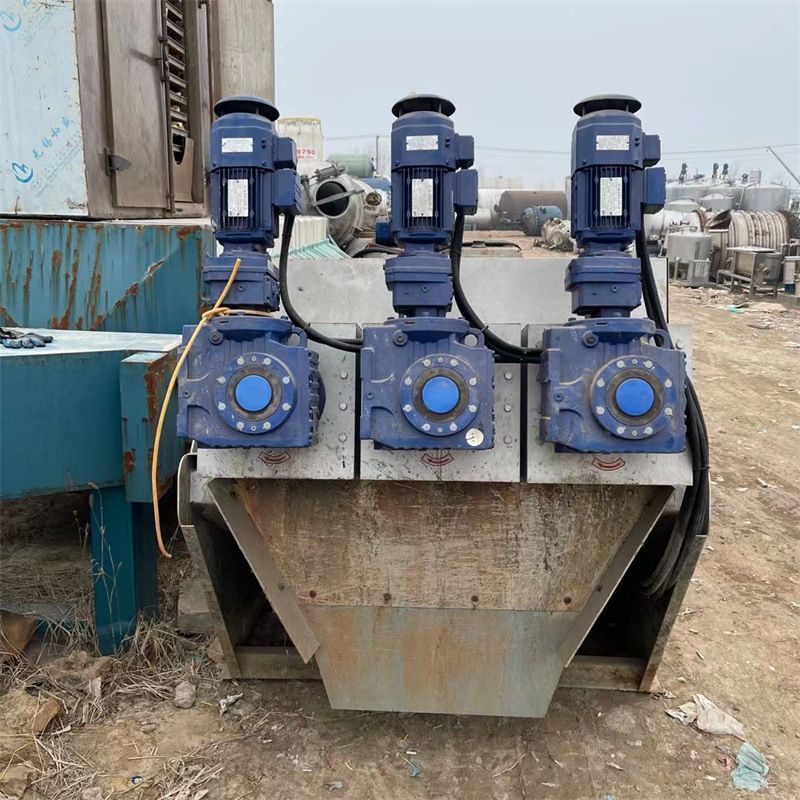 二手疊螺離心機 二手疊螺式污泥脫水機 不銹鋼疊螺離心機