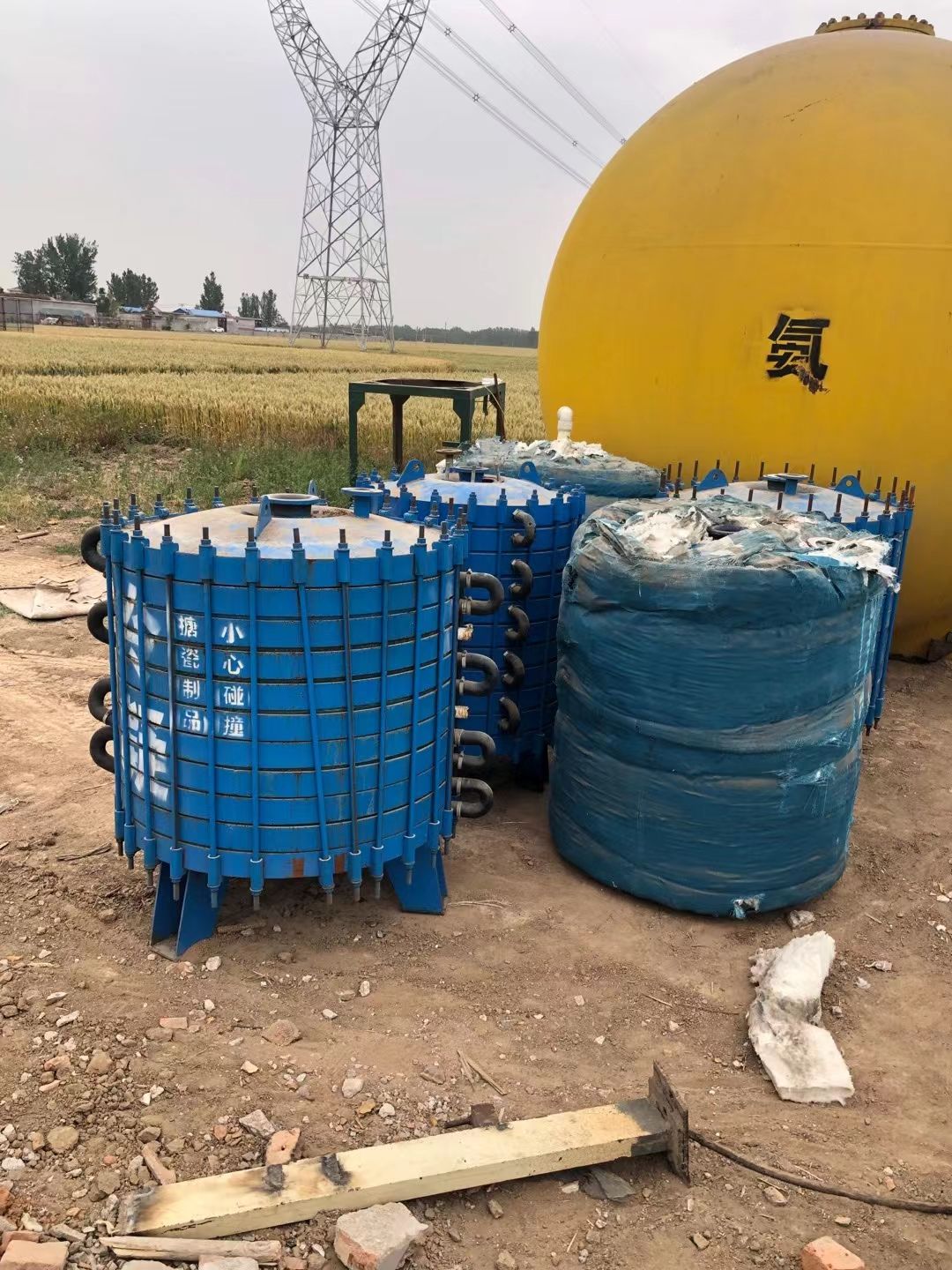 二手冷凝器 二手搪瓷碟片冷凝器 二手鈦材冷凝器