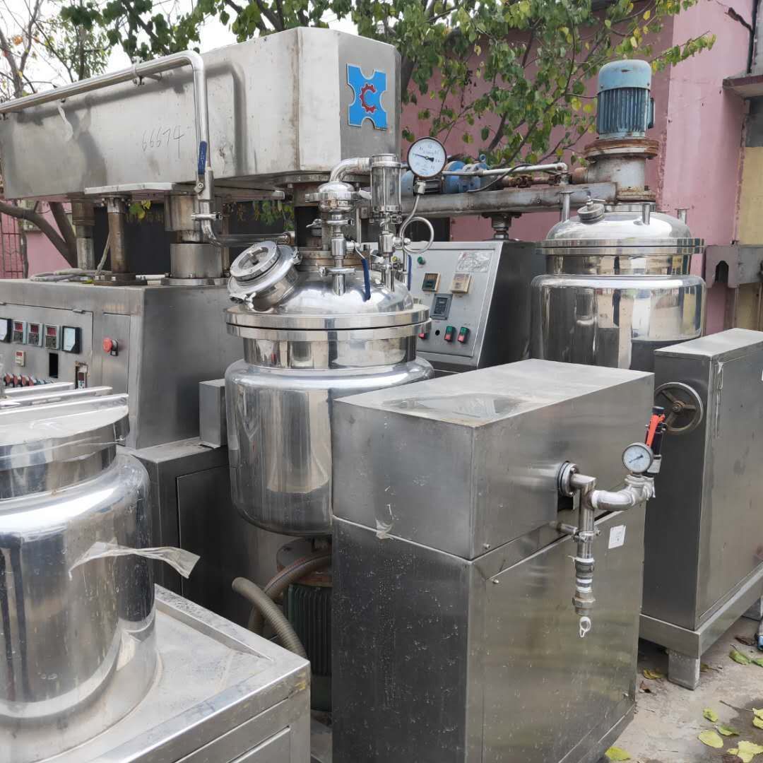 二手乳化機 二手50L真空乳化機 二手實驗室乳化機