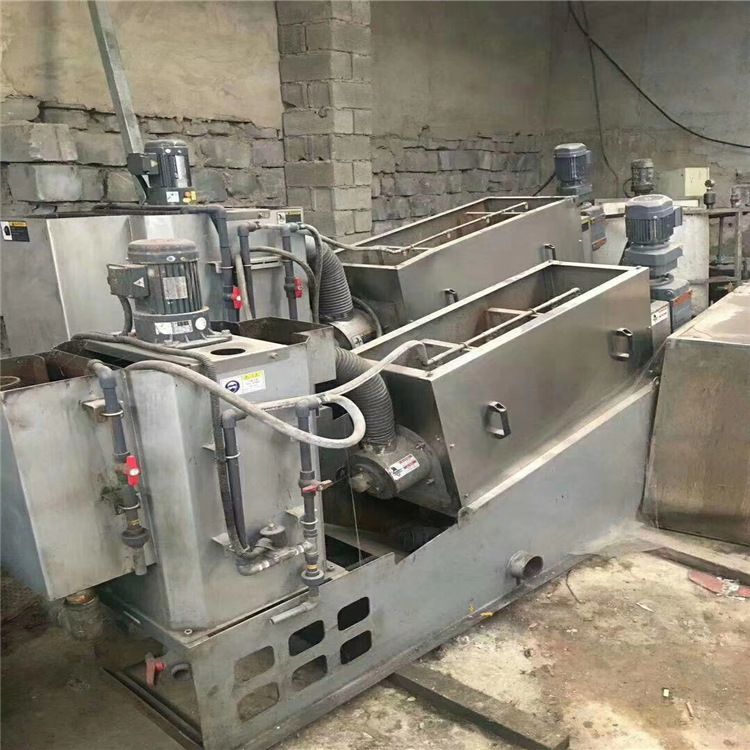二手疊螺離心機 二手疊螺式污泥脫水機 不銹鋼疊螺離心機