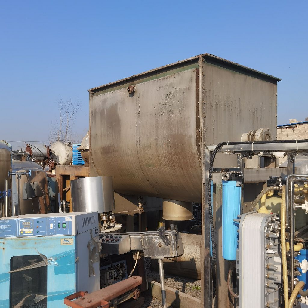 二手螺帶混合機 二手螺帶混合機304不銹鋼材質(zhì)