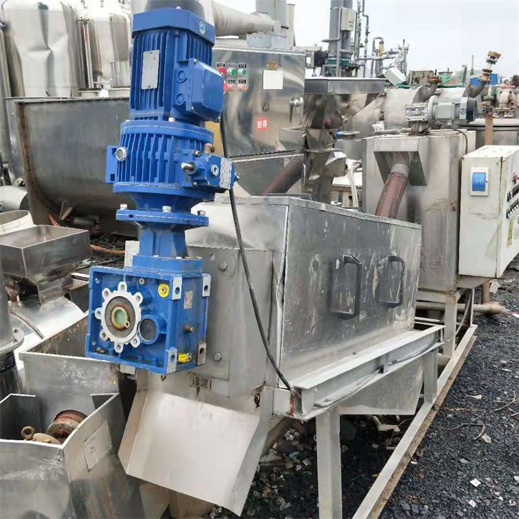 二手疊螺離心機 二手疊螺式污泥脫水機 不銹鋼疊螺離心機