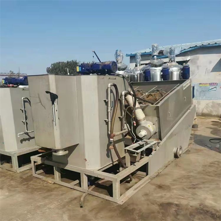 二手疊螺式污泥脫水機(jī) 304不銹鋼疊螺離心機(jī)二手不銹鋼疊螺離心機(jī)