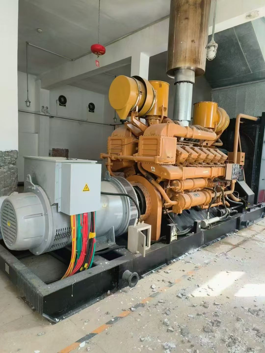 濟柴九成新800千瓦柴油發(fā)電機