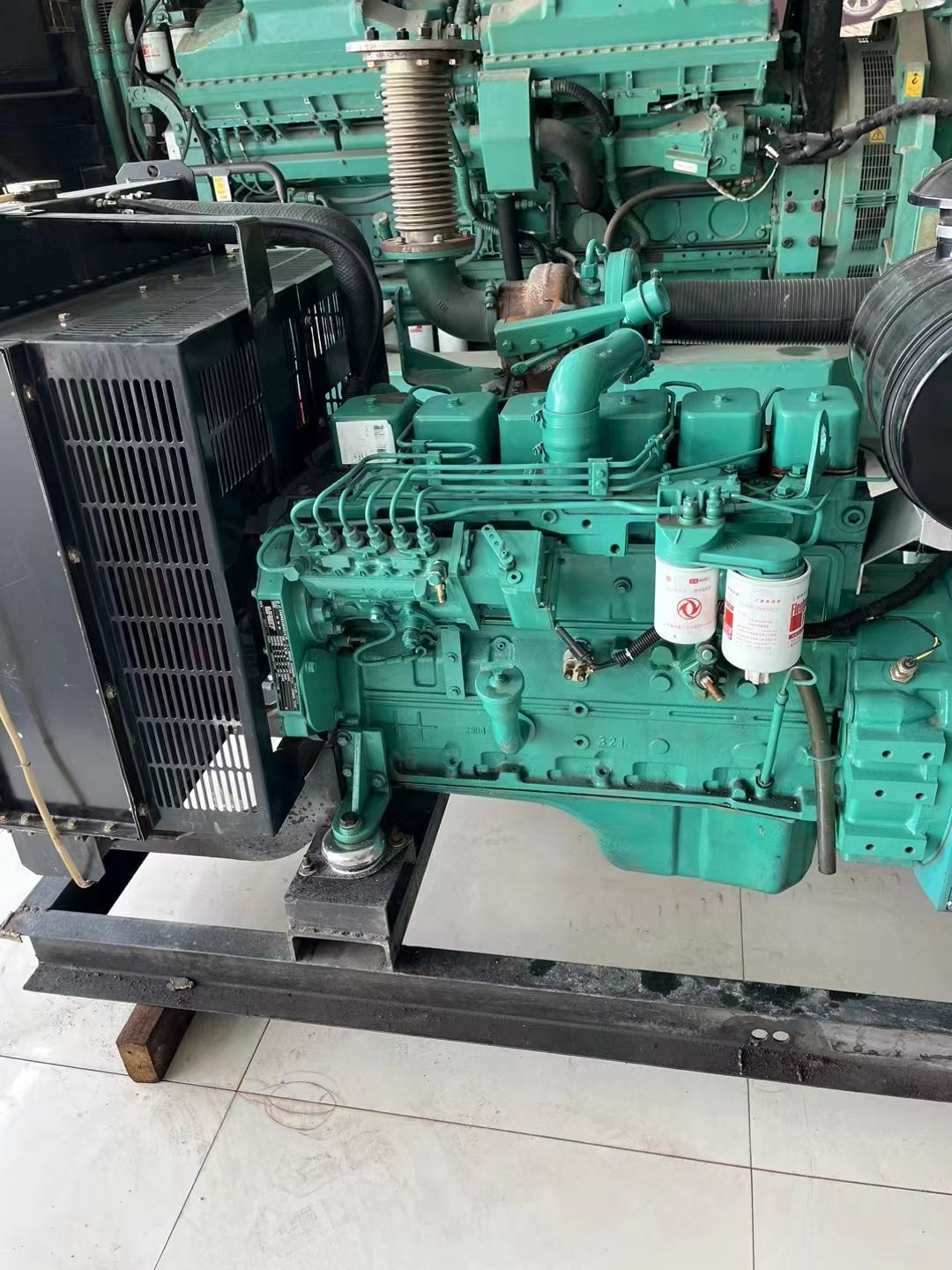 九成新85KW東風康明斯發(fā)電機組轉讓配置高成色號