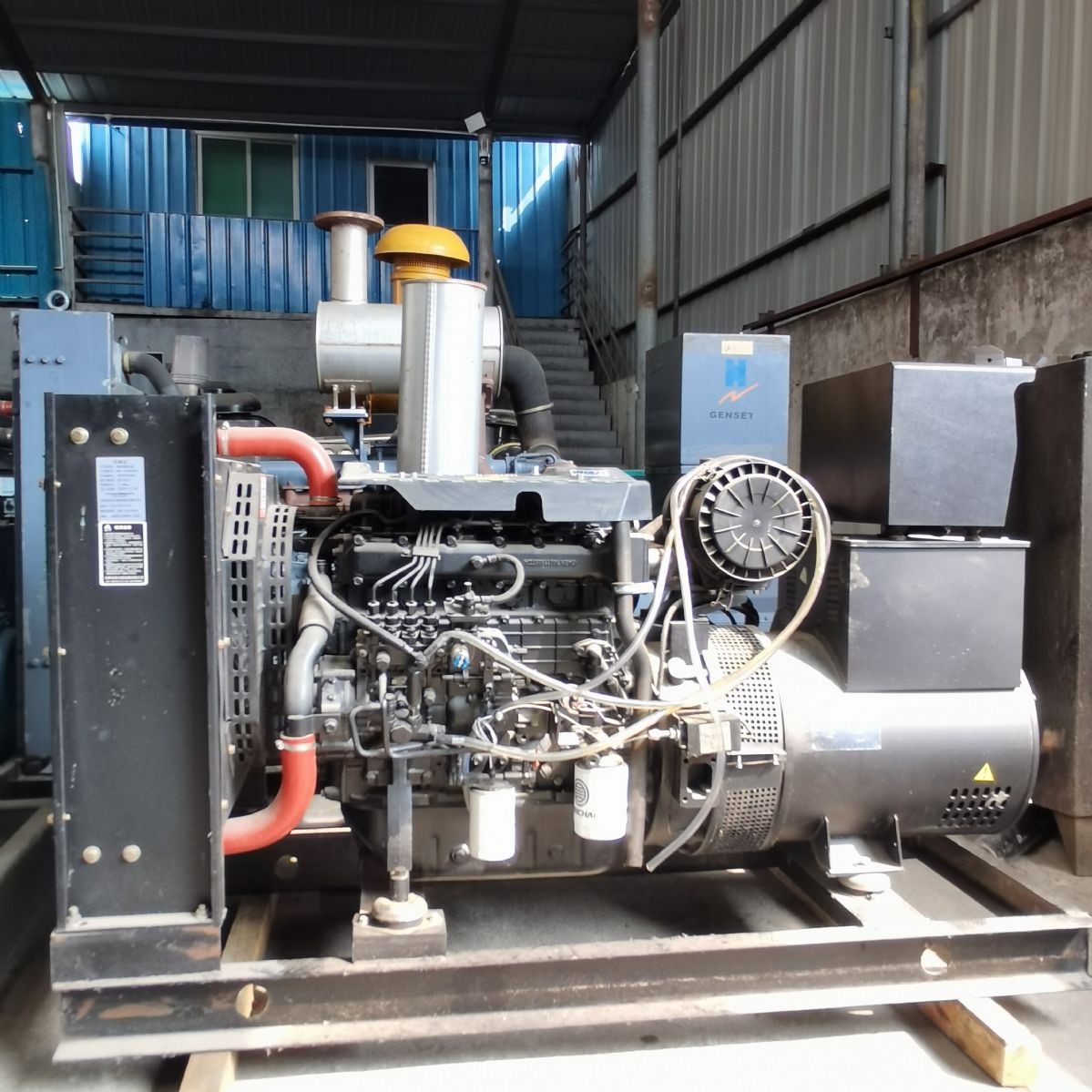 50kw濰柴股份二手柴油發(fā)電機(jī)組出售準(zhǔn)新機(jī)配置高