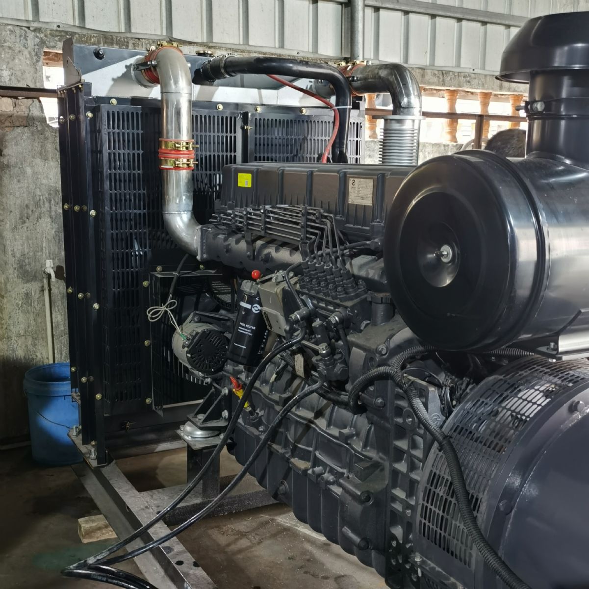 準(zhǔn)新300KW上柴股份二手發(fā)電機(jī)出售配套資料齊全