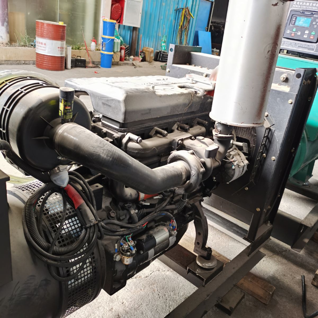 50kw濰柴股份二手柴油發(fā)電機(jī)組出售準(zhǔn)新機(jī)配置高