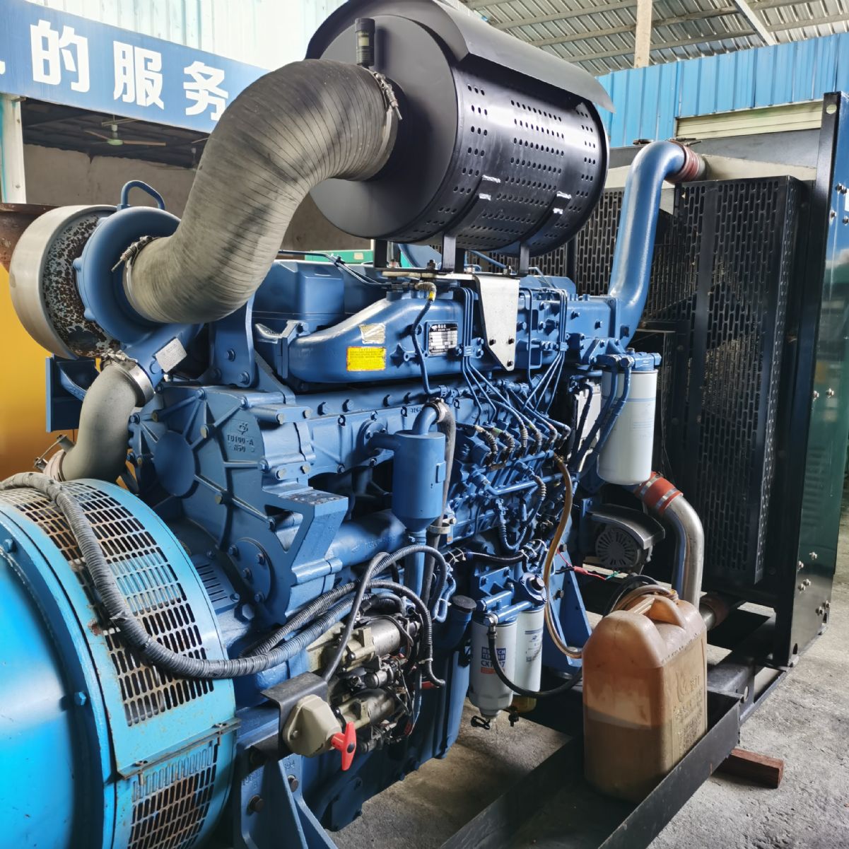 玉柴股份500KW二手發(fā)電機(jī)組轉(zhuǎn)讓玉柴YC6TD840L-D20發(fā)電機(jī)