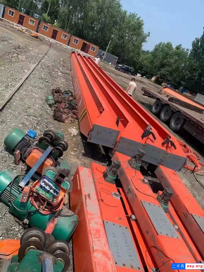 低價出售2-50噸單梁行車 單雙梁二手龍門吊 電動葫蘆起重機(jī)齊全