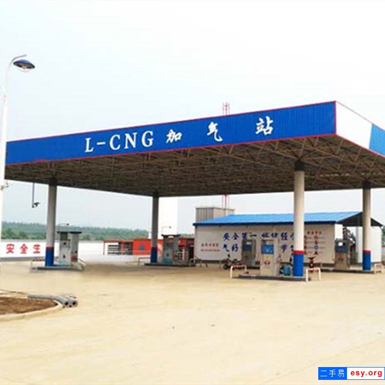 出售二手LNG加氣站整套設(shè)備  LNG臥式低溫儲罐  高壓汽化器