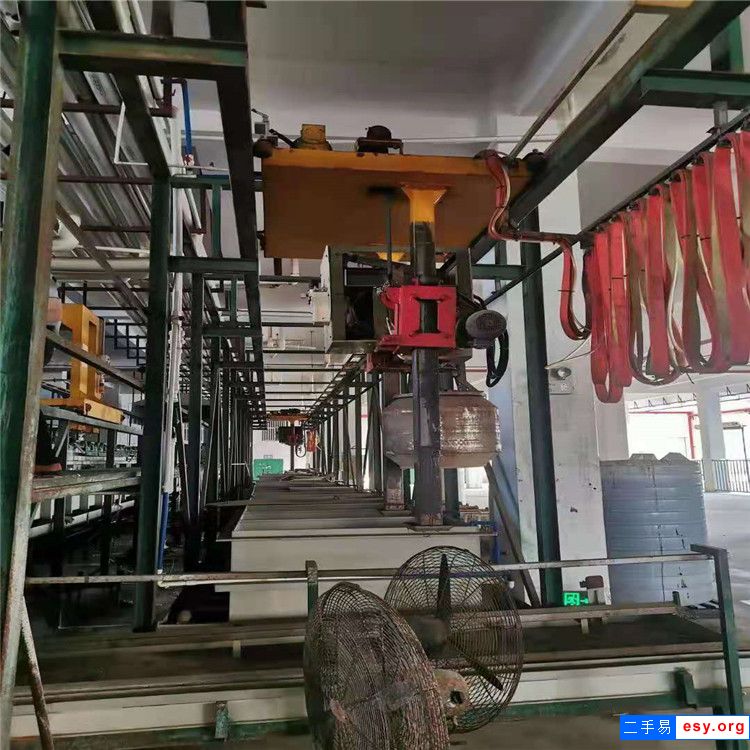 出售全套電鍍設備 二手鍍鋅滾鍍自動線