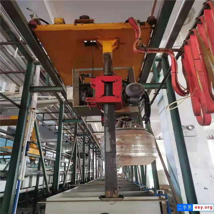 出售全套電鍍設備 二手鍍鋅滾鍍自動線