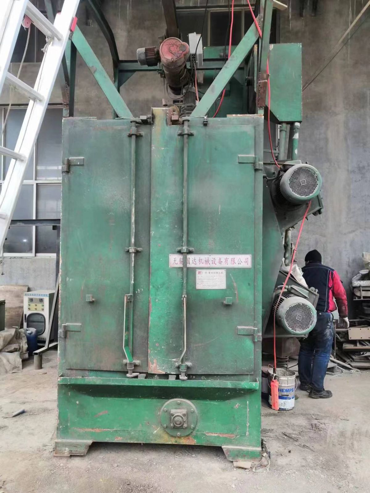 轉讓八成新二手履帶拋丸機378一臺