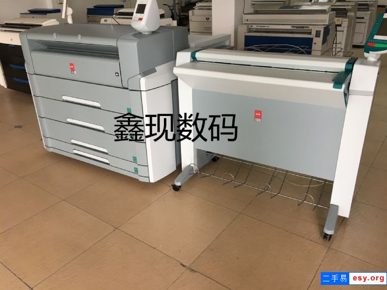 奧西750/700帶彩掃二手大圖黑白工程復(fù)印機激光藍圖打印機掃描儀