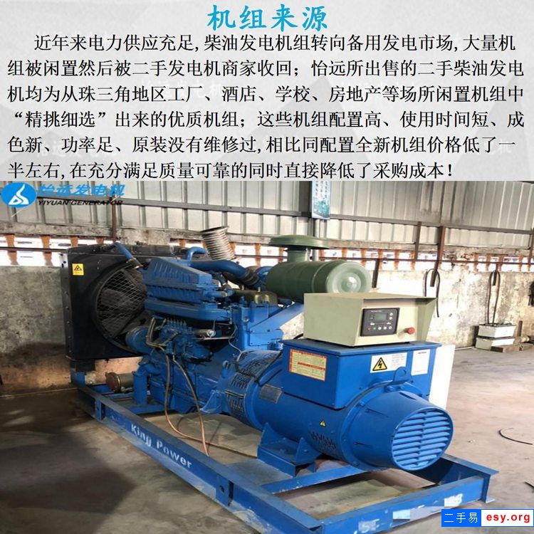 出售200KW二手上柴G128ZID-1柴油發(fā)電機(jī)組