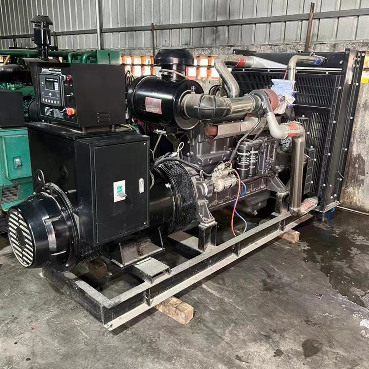 250千瓦上柴動力二手發(fā)電機組出售 準新狀態(tài)柴油發(fā)電機組