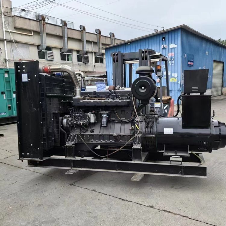 250千瓦上柴動力二手發(fā)電機組出售 準新狀態(tài)柴油發(fā)電機組