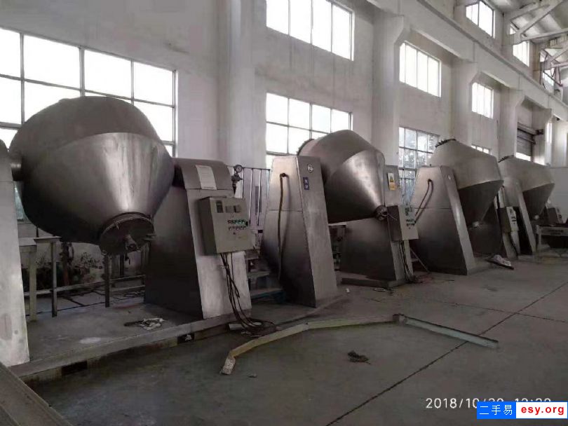 新到5臺(tái)不銹鋼雙錐干燥機(jī) 1000L-3000升干燥機(jī)