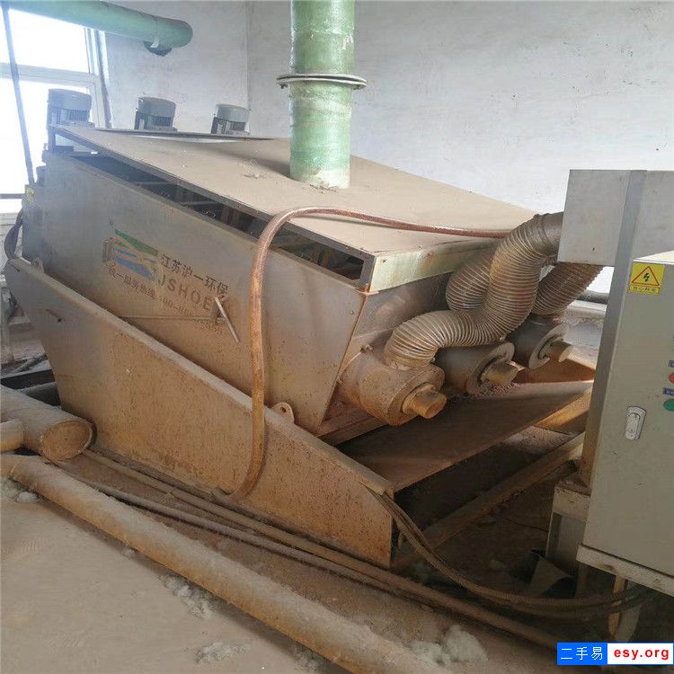 轉(zhuǎn)讓二手碟片式脫水機(jī) 303型疊螺污泥脫水機(jī)
