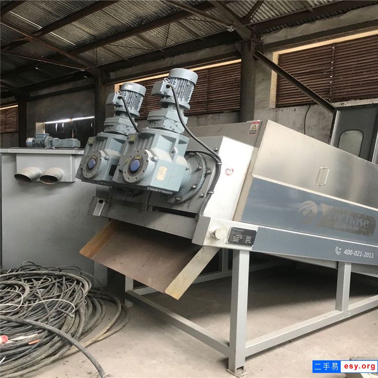 轉(zhuǎn)讓二手疊螺脫水機(jī) 403型同臣脫水機(jī)