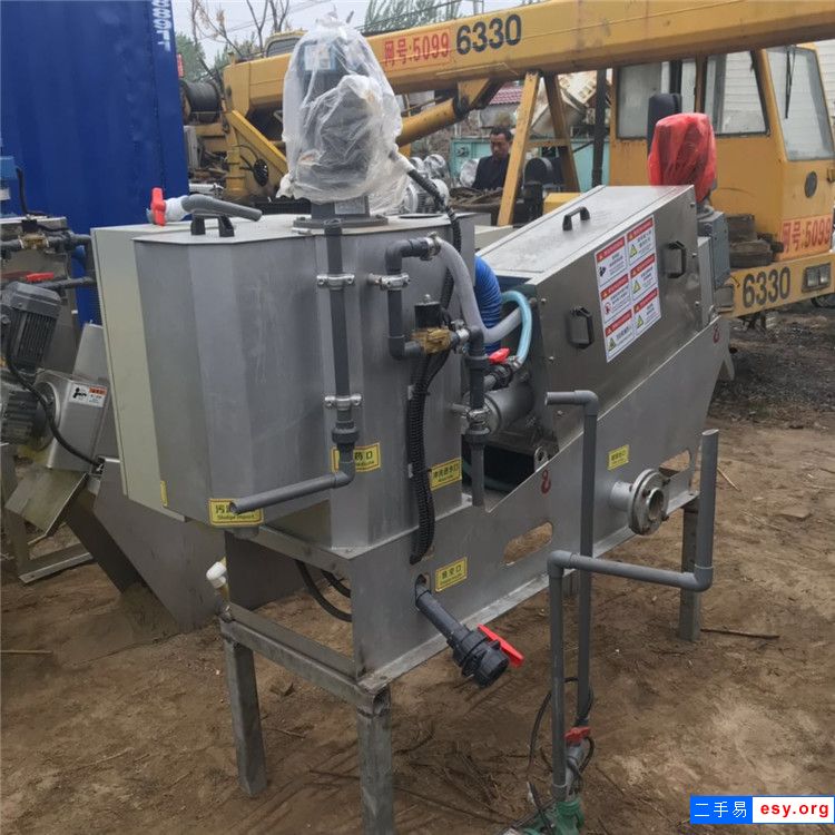 轉讓二手疊螺脫水機 3臺131型污泥脫水機