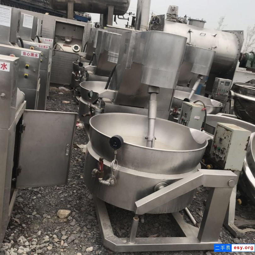 轉(zhuǎn)讓二手行星攪拌炒鍋鍋 500升電磁加熱炒鍋鍋