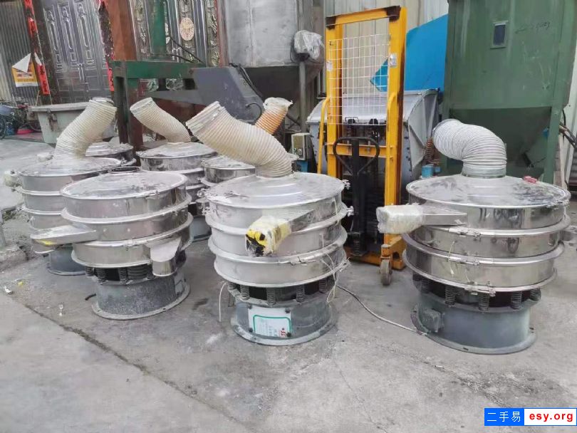 出售二手圓形振動(dòng)篩 直徑80三層振動(dòng)篩