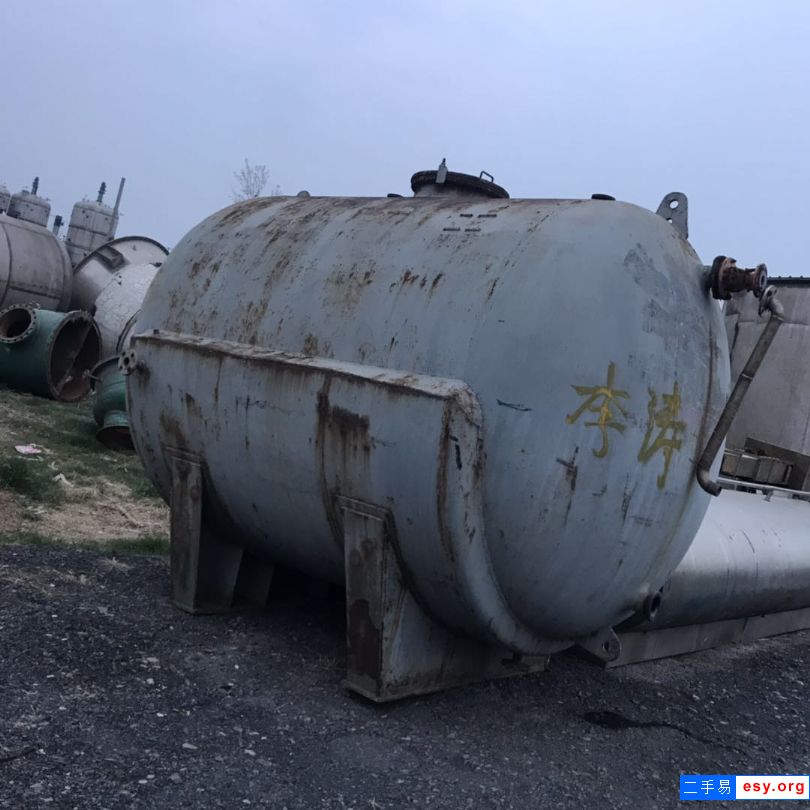 轉讓二手立式搪瓷儲罐 1000升楊陽搪瓷儲罐