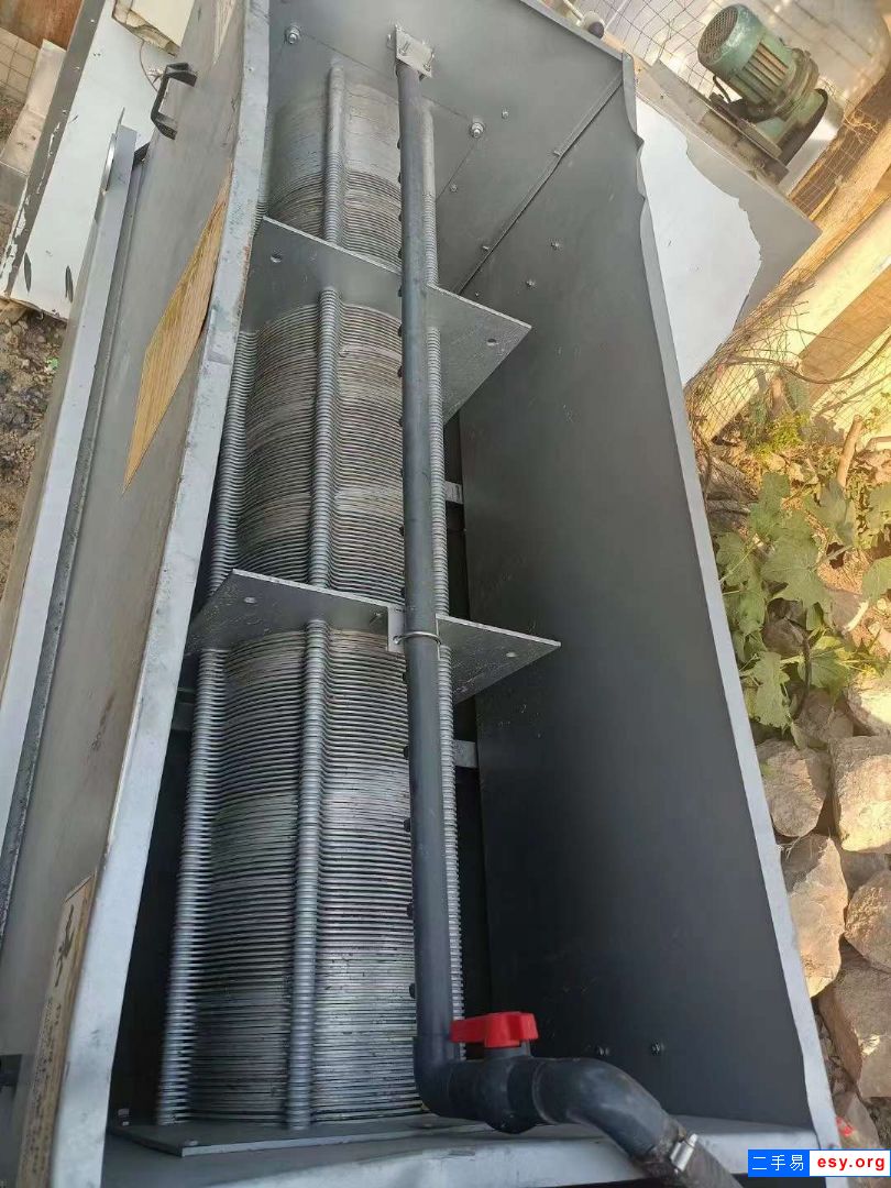 轉(zhuǎn)讓二手疊螺式脫水機 一臺301型污泥脫水機