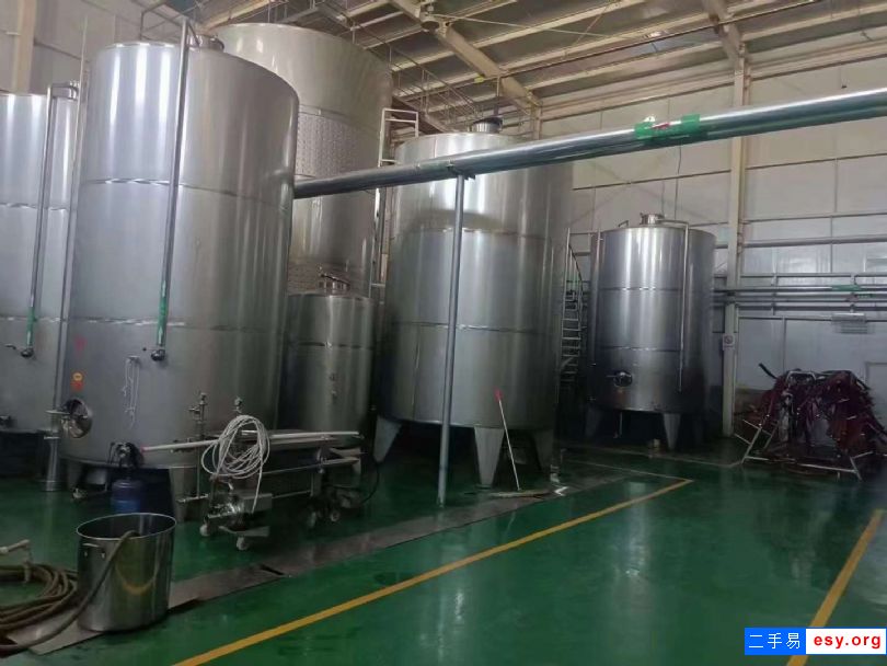 出售二手不銹鋼儲罐 10立方-80立方立式儲酒罐