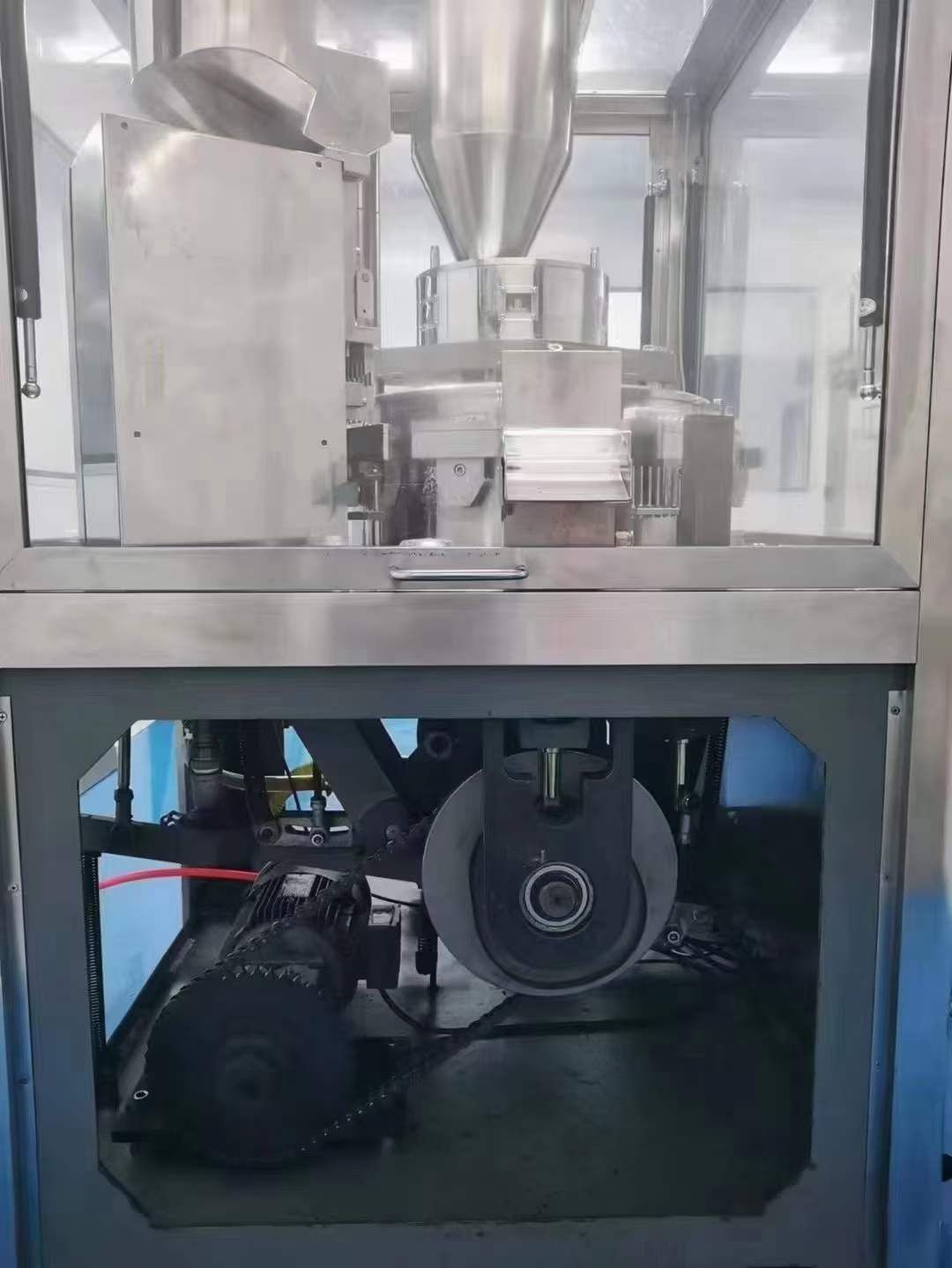 轉讓二手膠囊填充機 一臺1200型北京翰林膠囊填充機 帶磨具