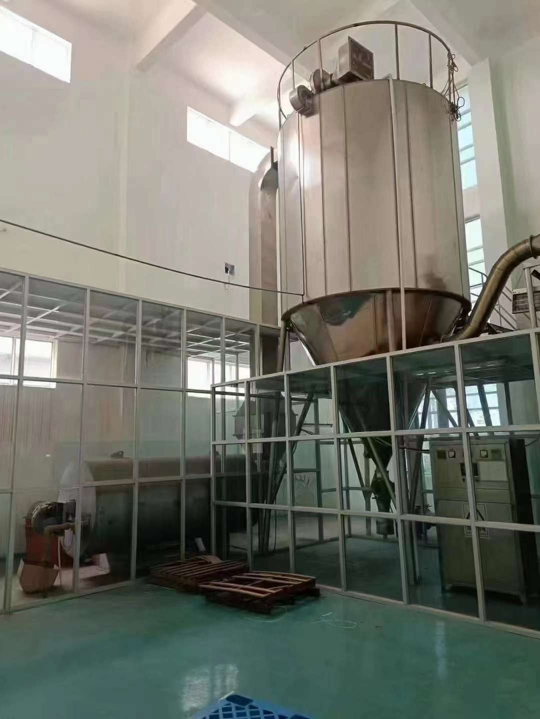 轉(zhuǎn)讓二手噴霧干燥機 一套150型高速離心噴霧干燥機