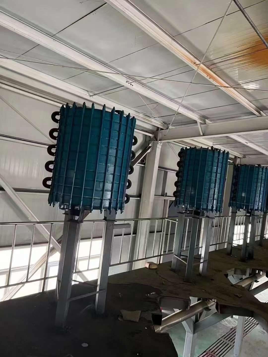 轉(zhuǎn)讓二手搪瓷冷凝器 10臺10平方搪瓷片式冷凝器